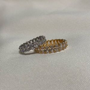 Gold Plated Bling Ring